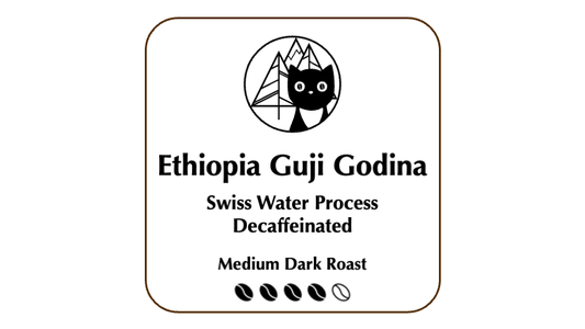 Ethiopia Guji Godina SWP Decaf Medium-Dark Roast